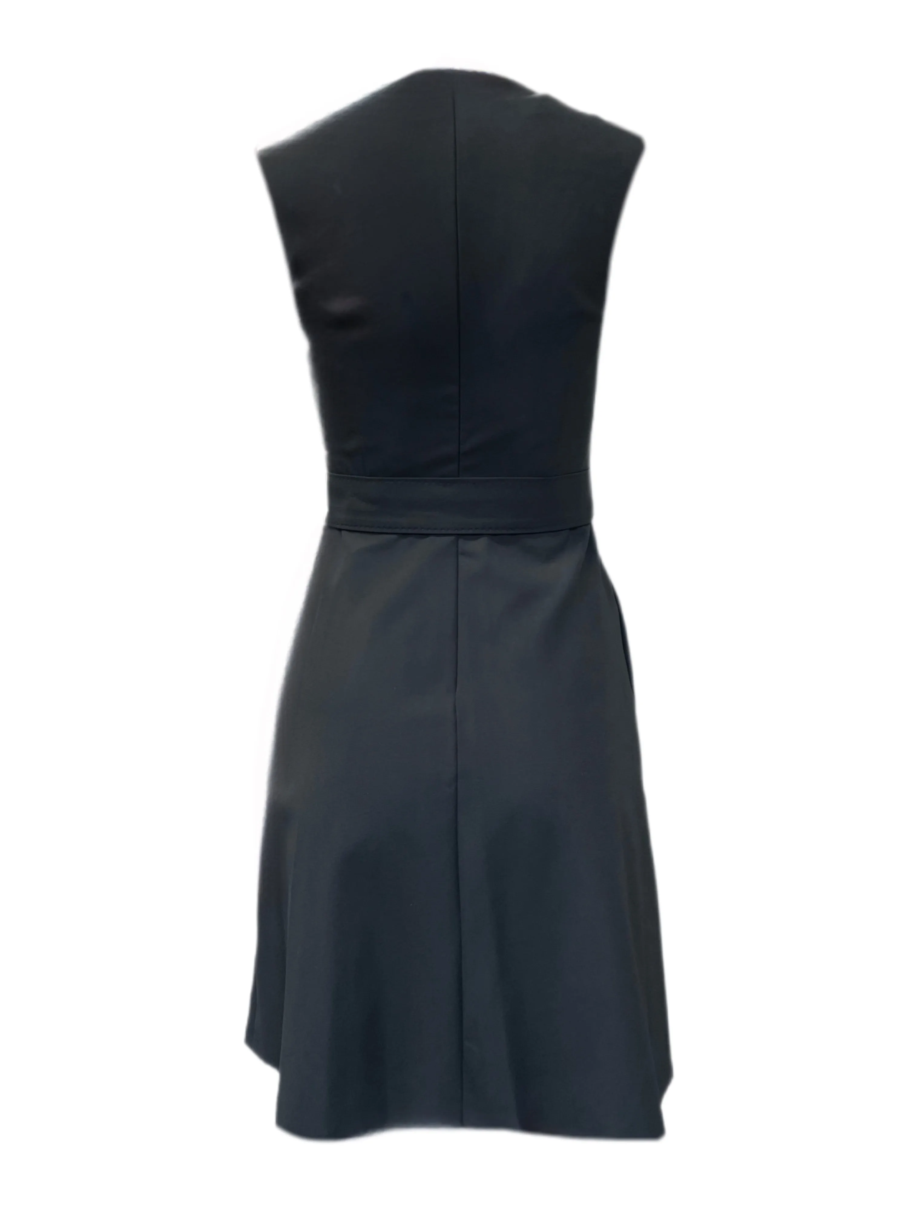 Marella By Max Mara Women's Black Torino Cap Sleeve Sheath Dress  NWT