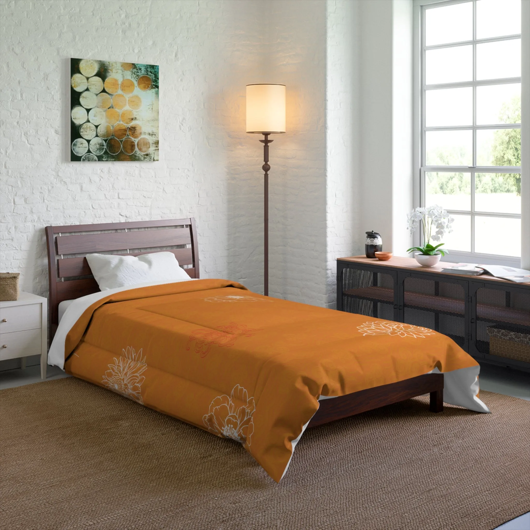 Marigold Bloom Comforter