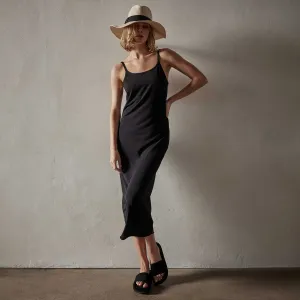 Matte Jersey Tank Dress - Black
