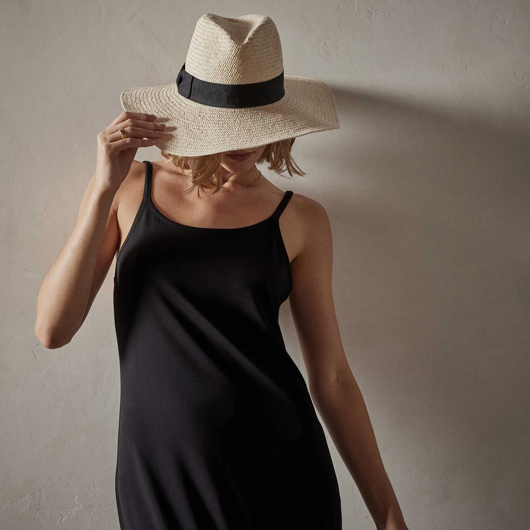 Matte Jersey Tank Dress - Black