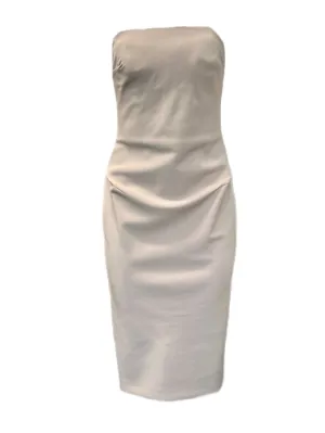 Max Mara Women's Camel Bernard Wool Blended Sheath Dress NWT