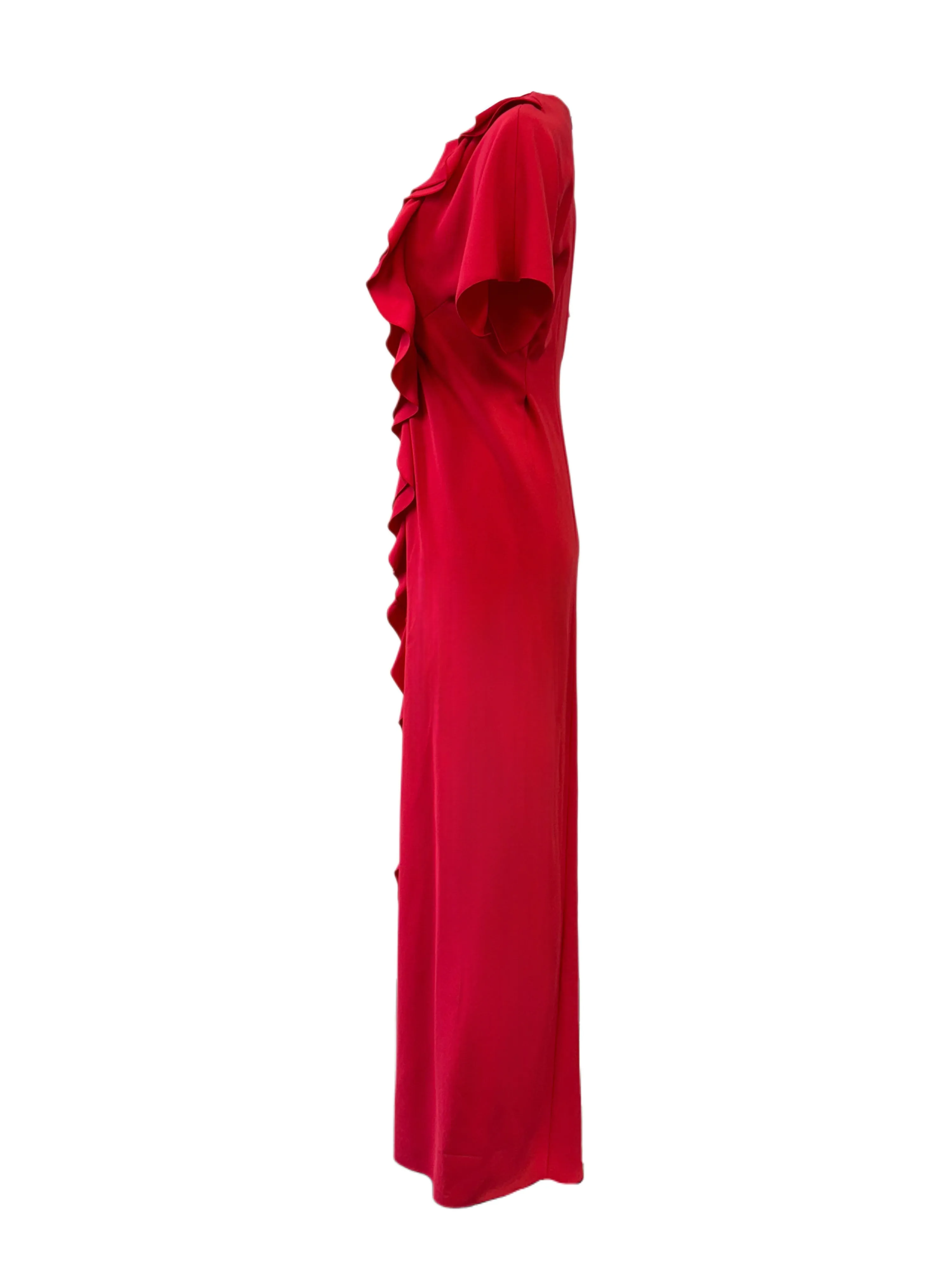 Max Mara Women's Red Cele Maxi Dress NWT