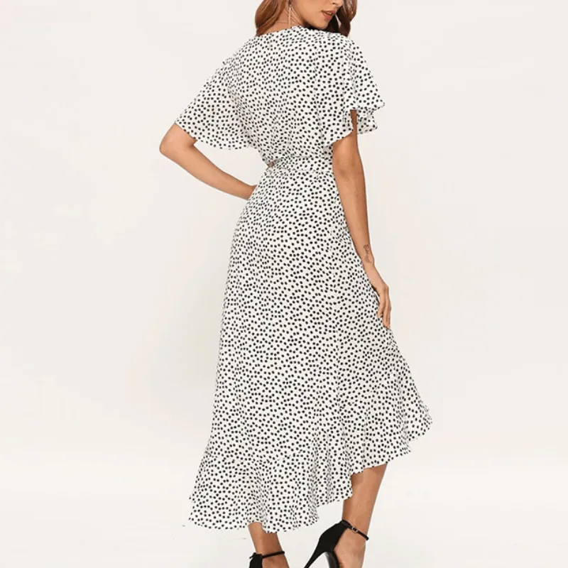 Maxi Wrap Dress - Floral