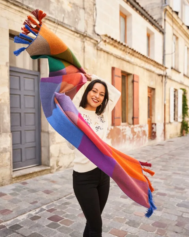 Meridian Organic Cotton Scarf | Multicolour
