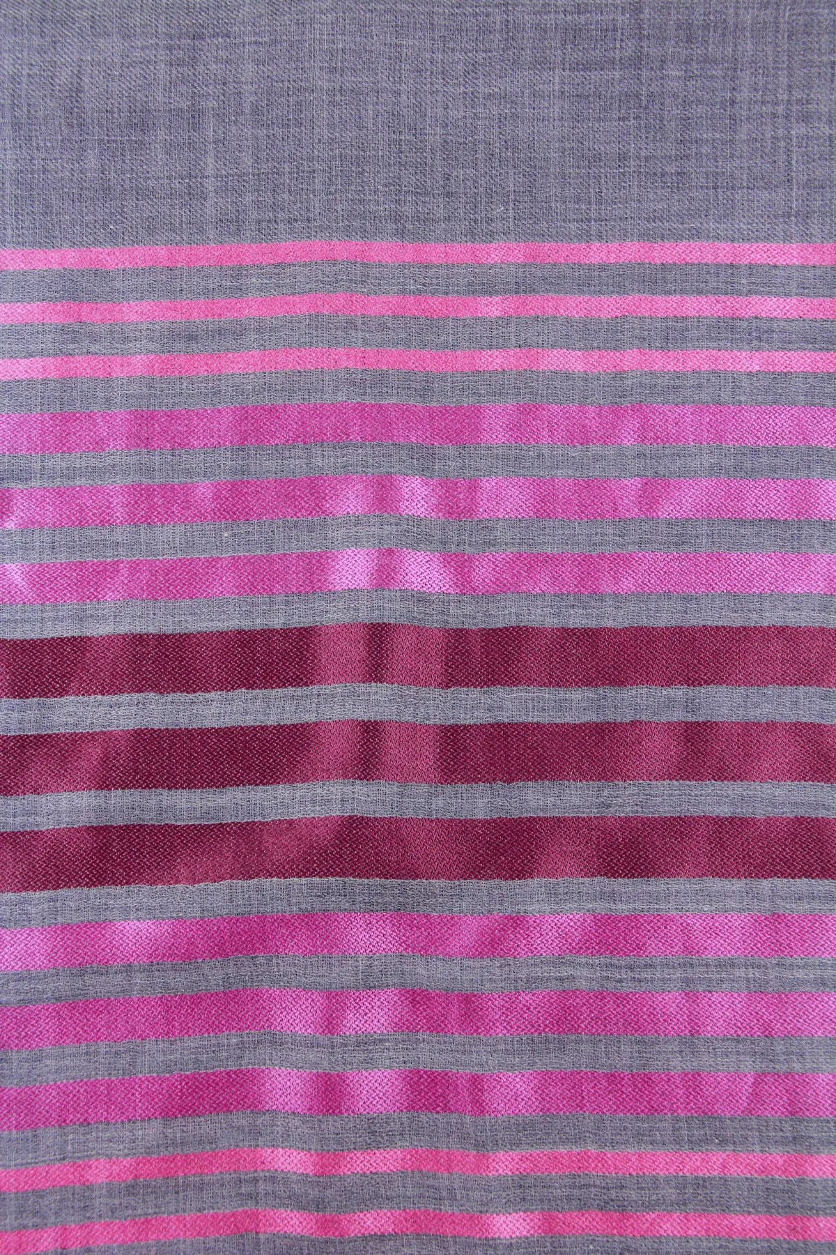 Metallic Striped Scarf