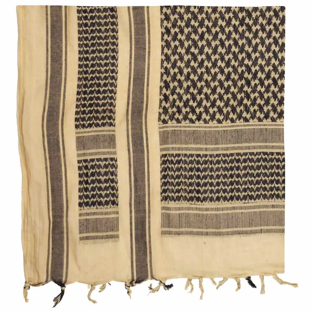 MFH Shemagh Head Scarf Sand / Black