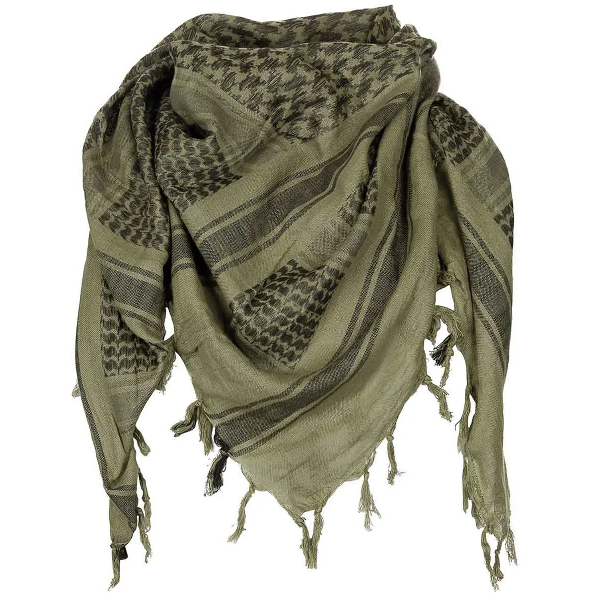 MFH Shemagh Scarf Supersoft Olive / Black