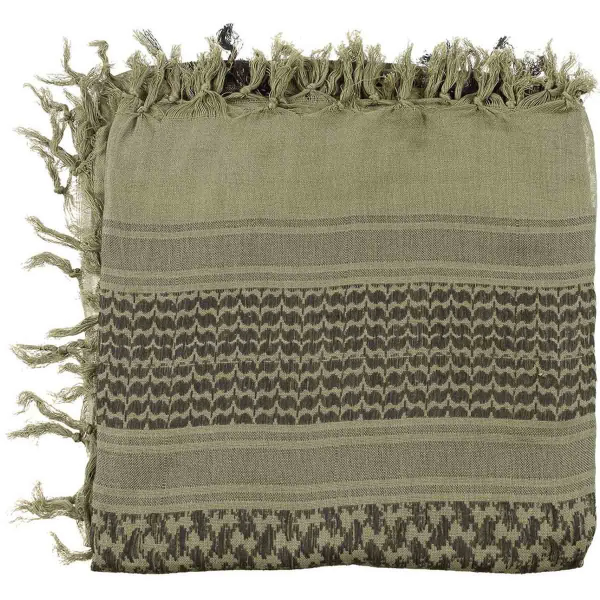 MFH Shemagh Scarf Supersoft Olive / Black