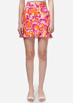 Mika skirt in Retro Floral