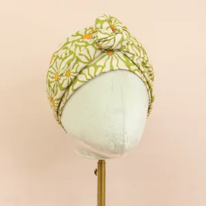 Mod Girl Vintage Floral Wrap Headband