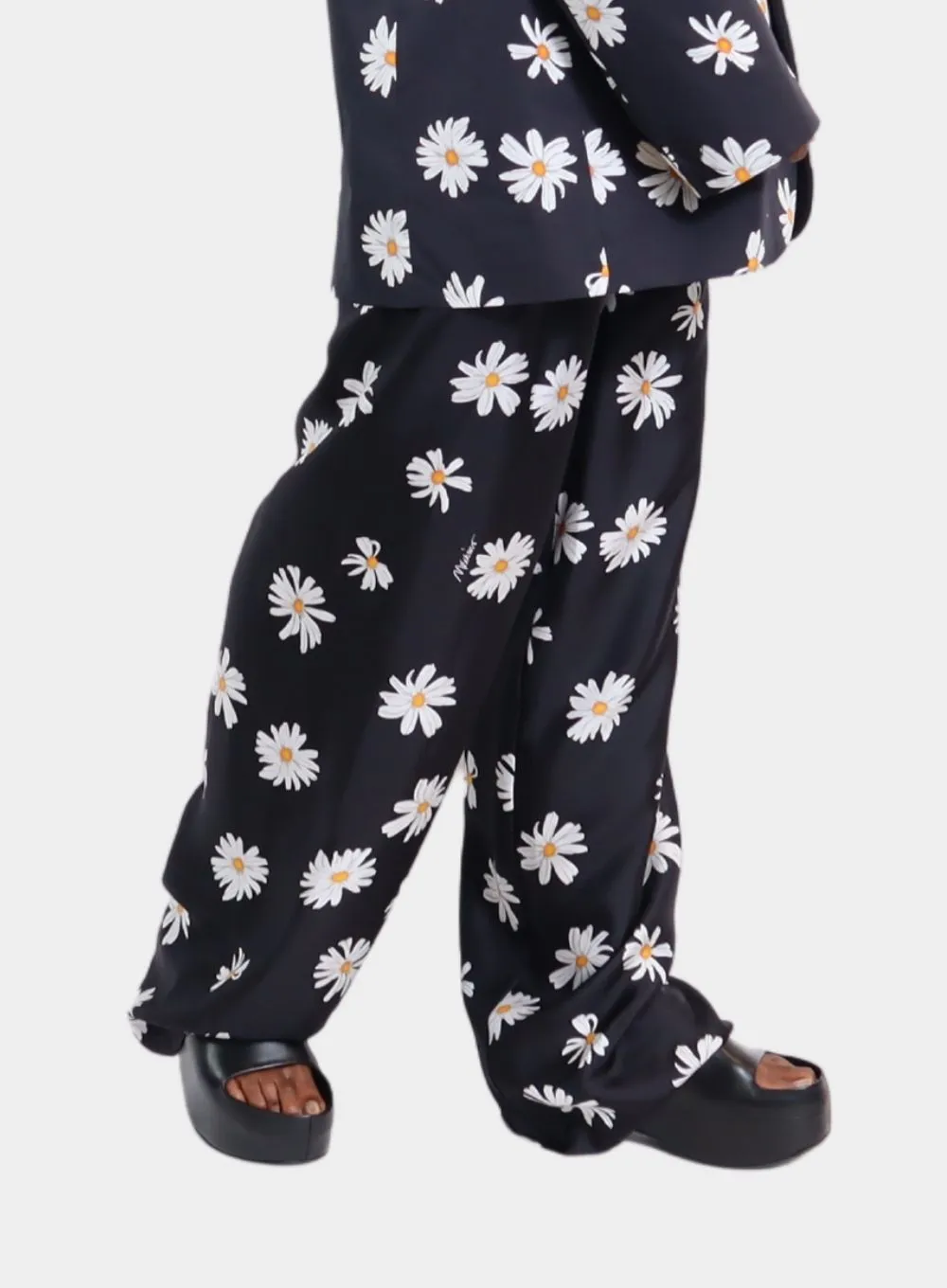 MOSCHINO | Daisy Print Silk Pant