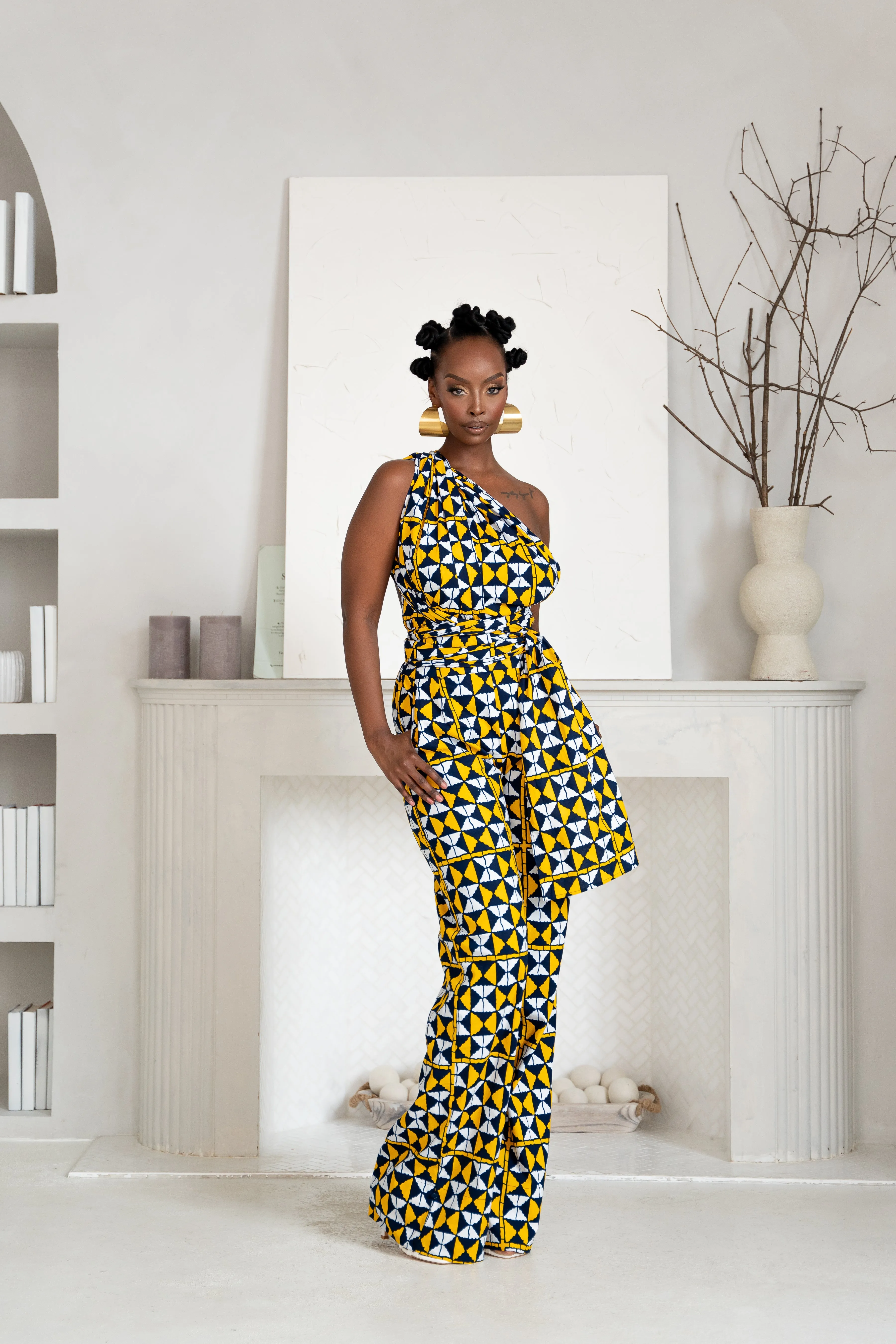 MOYO African print infinity jumpsuit (3 LENGTH)
