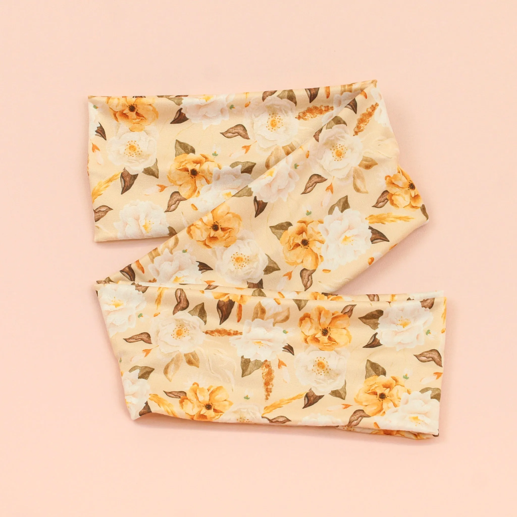 Myrtle Floral Wrap Headband