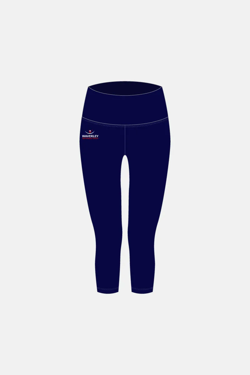 Navy Matt High Waisted 7.8 Tights
