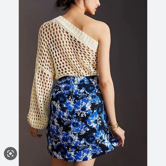 New Anthropologie Porridge Mini Skirt