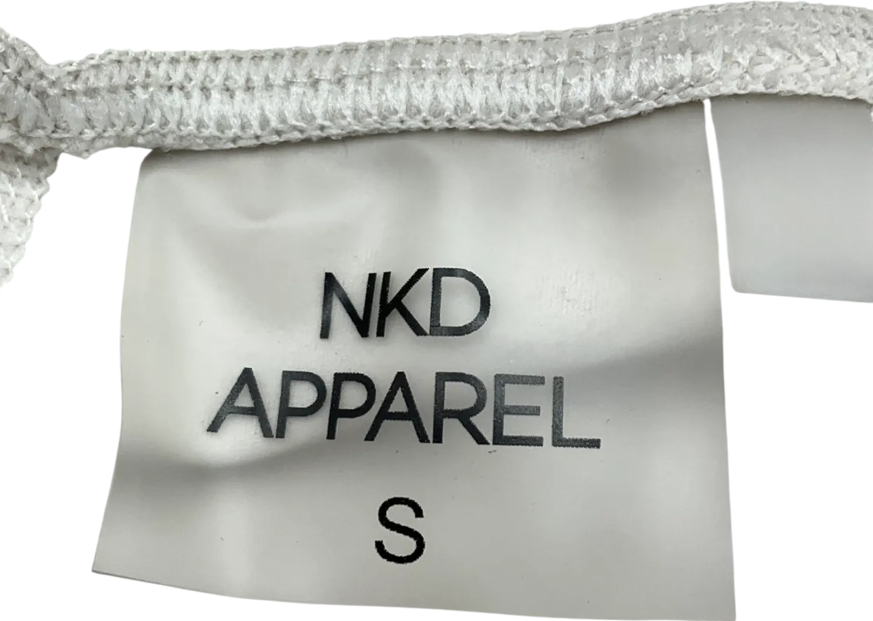 NKD Apparel Cream Ultra High Waisted Leggings UK S