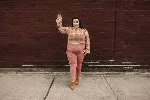 nolan pant in dusty rose