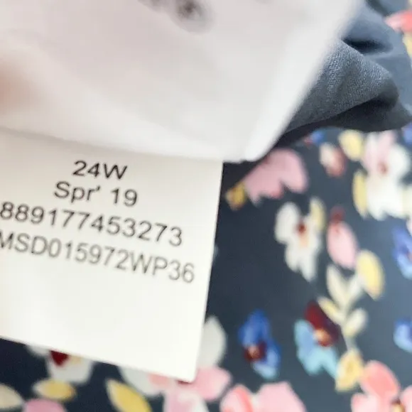 NWT- RACHEL ROY April Billie Jean Blue Floral Ruffle Dress