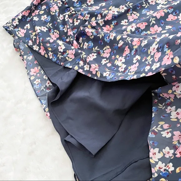 NWT- RACHEL ROY April Billie Jean Blue Floral Ruffle Dress