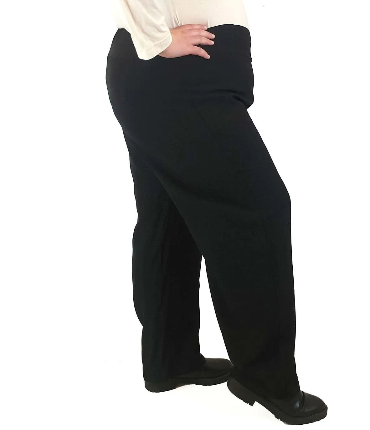 Obi black wide leg pants size 22