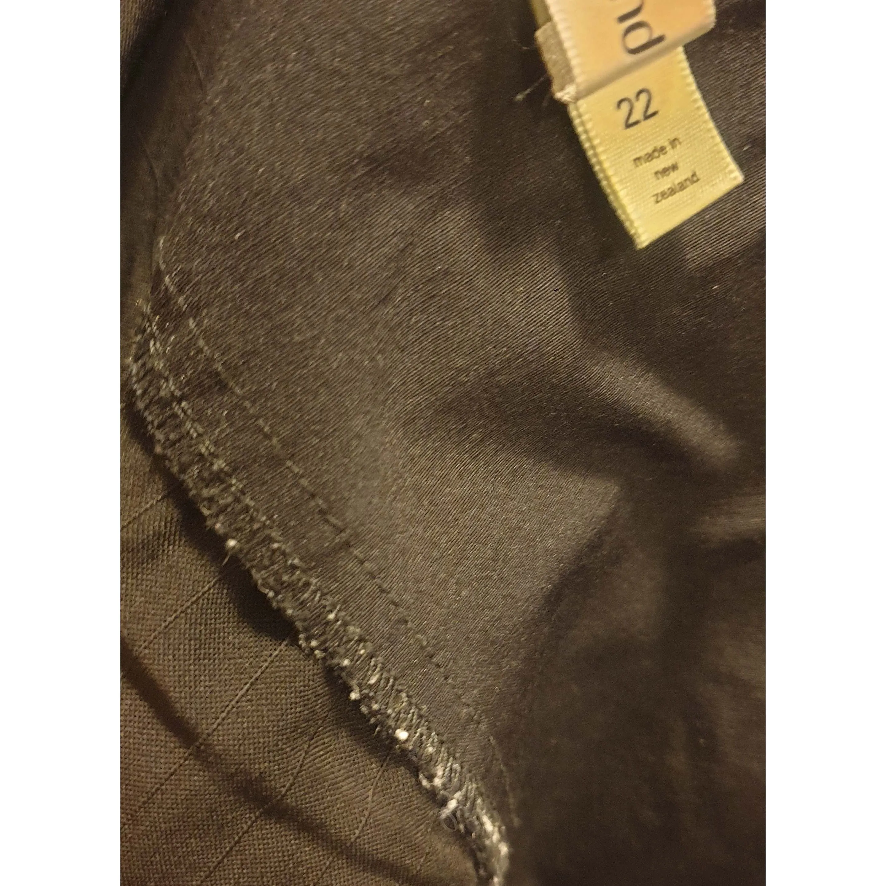 Obi black wide leg pants size 22