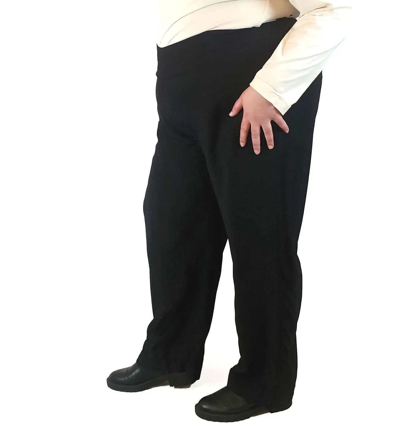 Obi black wide leg pants size 22