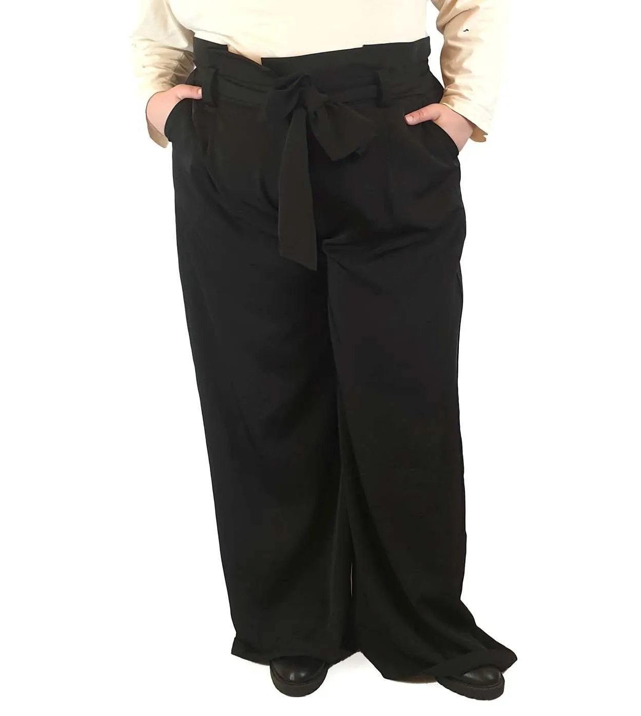 Obi black wide leg pants size 22
