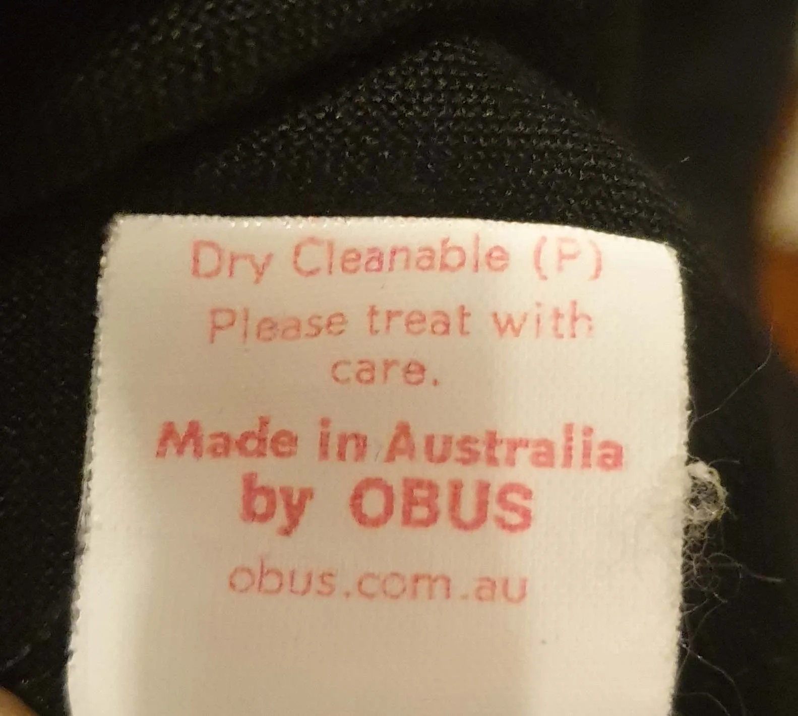 Obus black wrap linen mix dress size 3 / AU 12