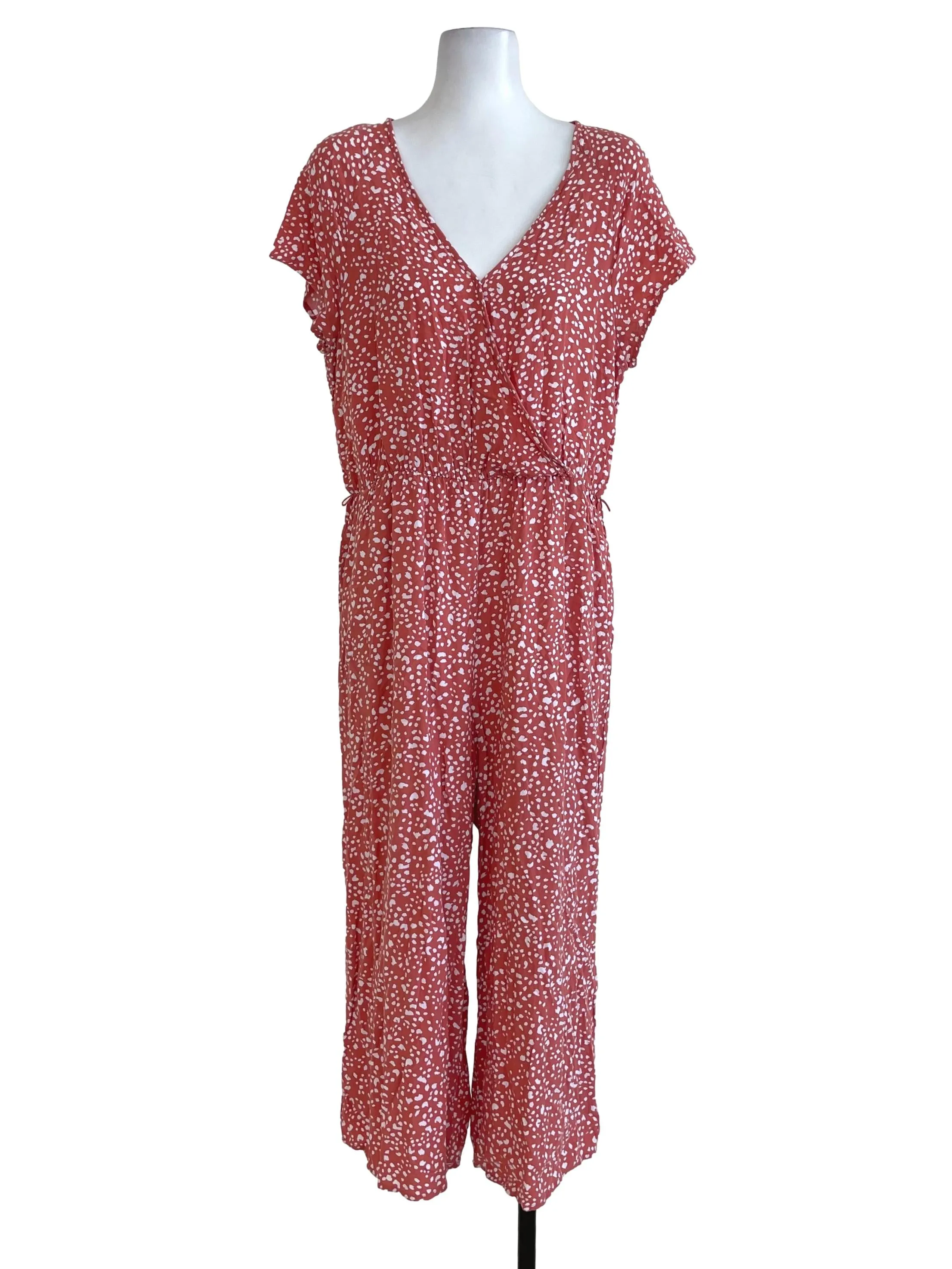 Orange Fragments Jumpsuit