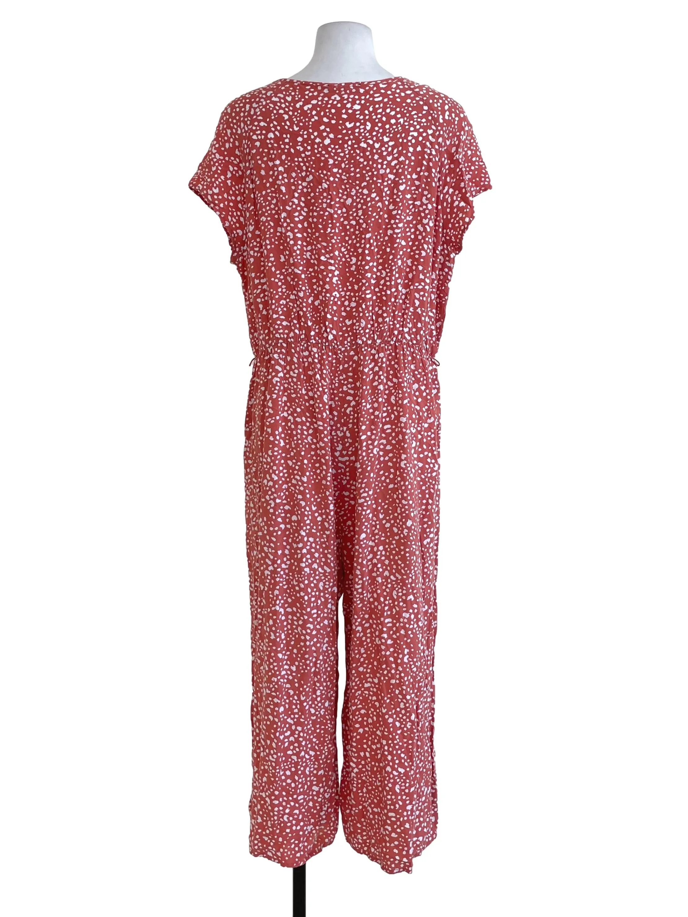 Orange Fragments Jumpsuit