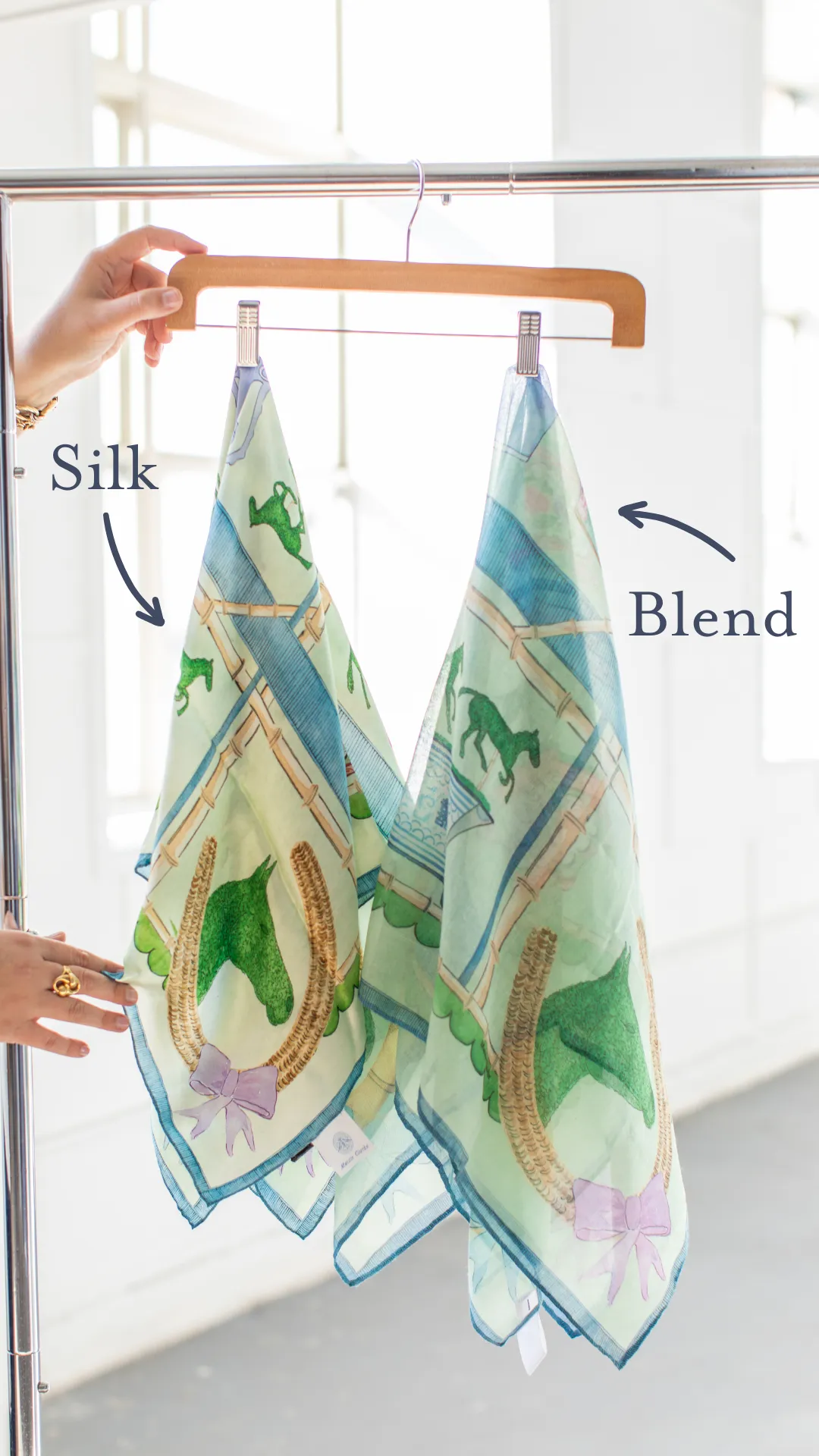 Orchid Bamboo Scarf