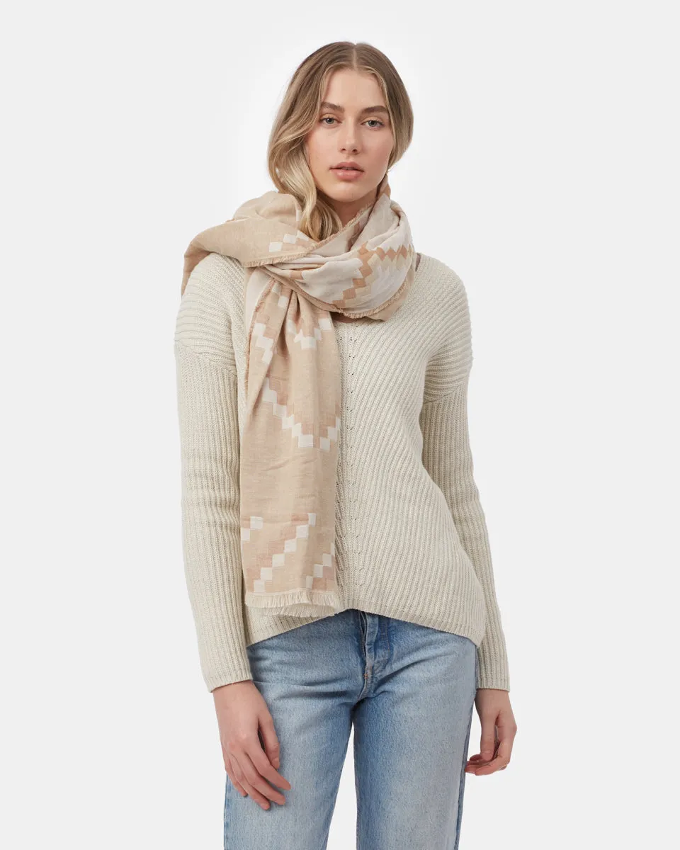 Organic Cotton Sumatra Blanket Scarf