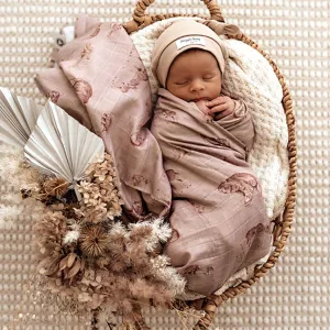Organic Muslin Wrap - Woodland