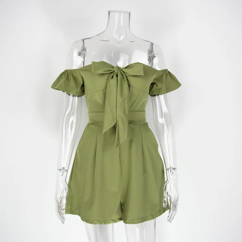Padded Playsuit Jumpsuit Rompers