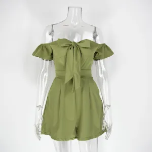 Padded Playsuit Jumpsuit Rompers