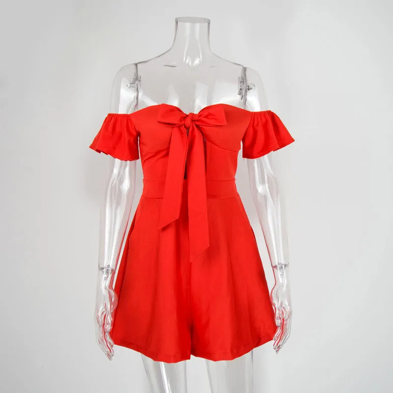 Padded Playsuit Jumpsuit Rompers