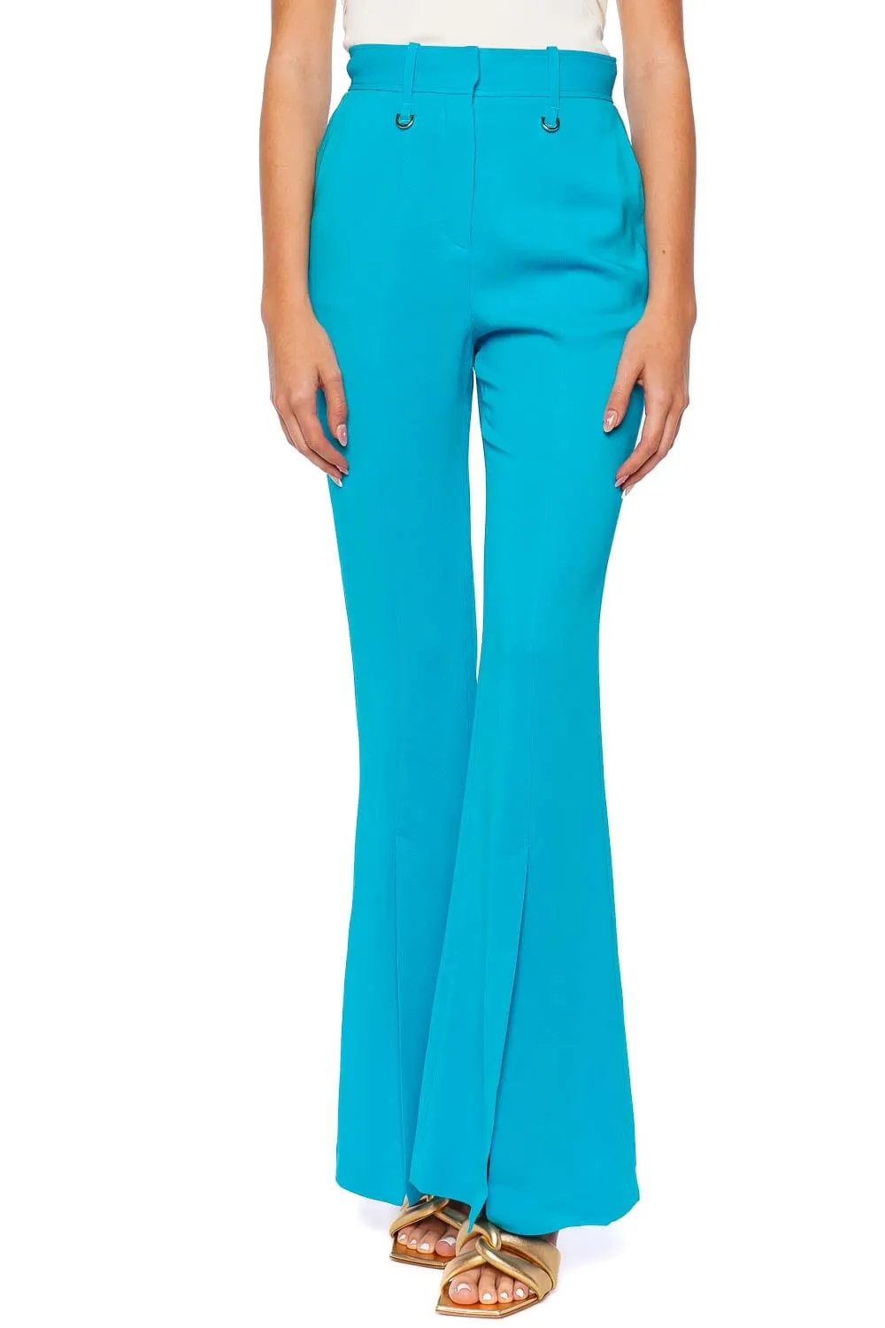 Padsworth Aqua High Waisted Flare Pant