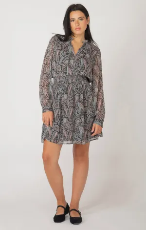 Paisley Mini Dress