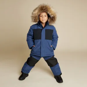 Parka à capuche bleu Miles
