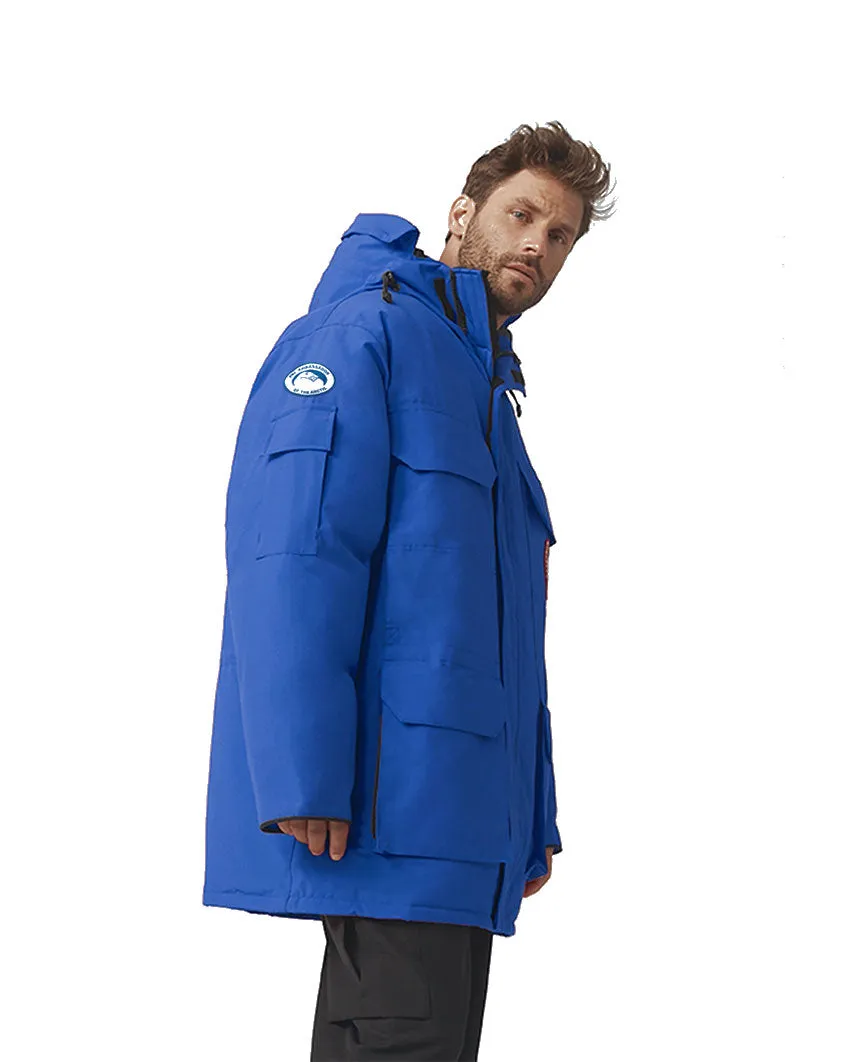 PBI Expedition Parka Mens Royal PBI Blue