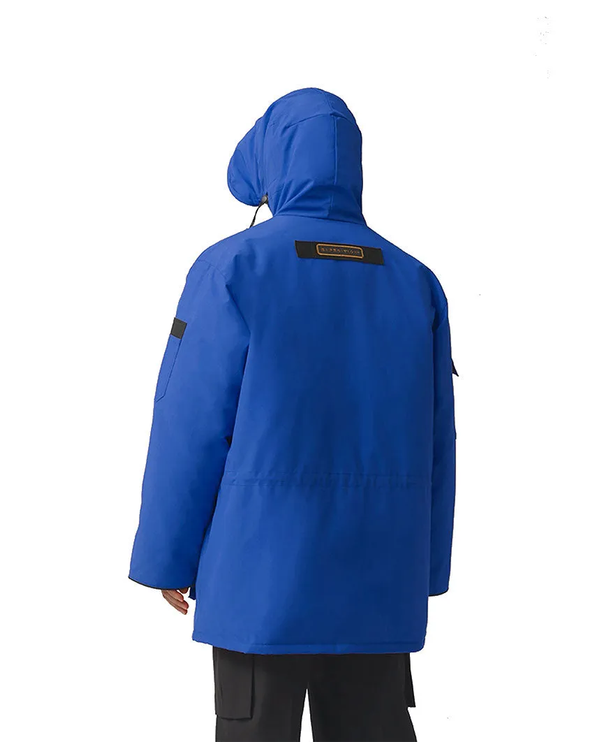 PBI Expedition Parka Mens Royal PBI Blue