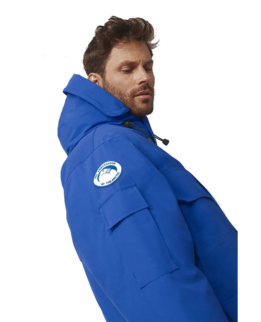PBI Expedition Parka Mens Royal PBI Blue