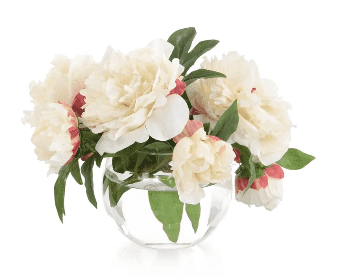 Peony Arrangement in Vase
