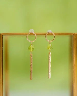 Peridot Earrings - August
