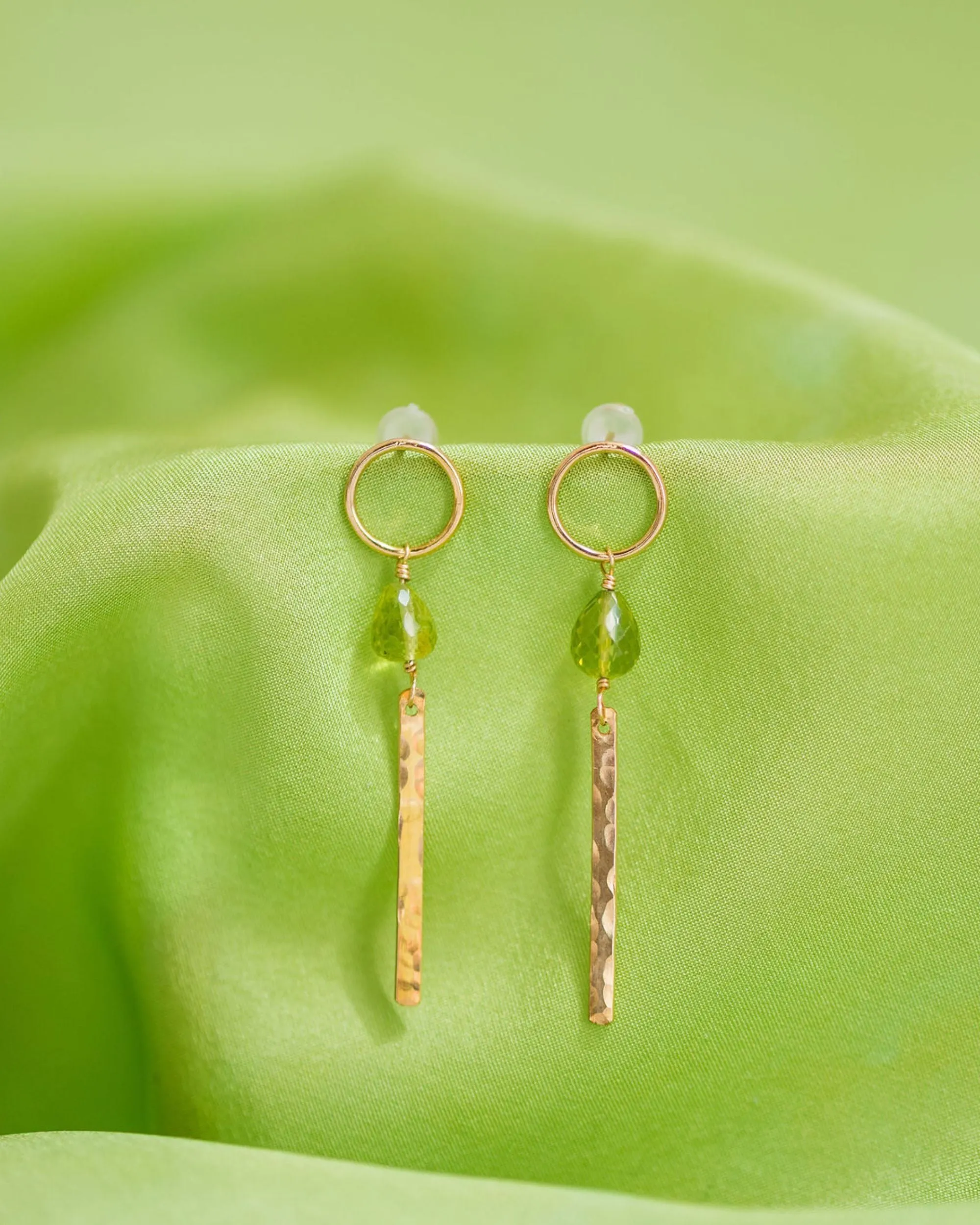 Peridot Earrings - August