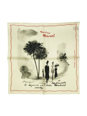 Petit Carre Illustre - Manet