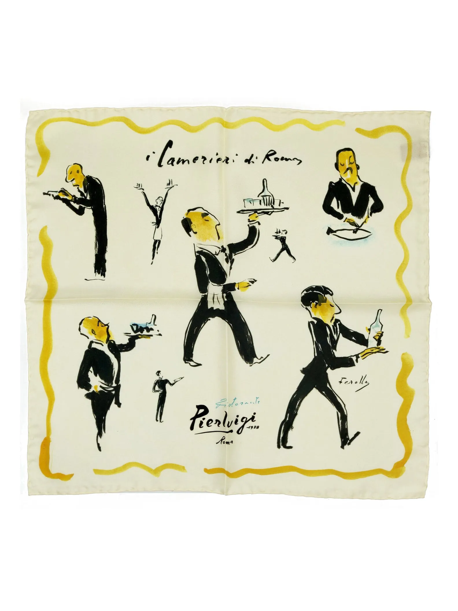 Petit Carre Illustre - Pierluigi