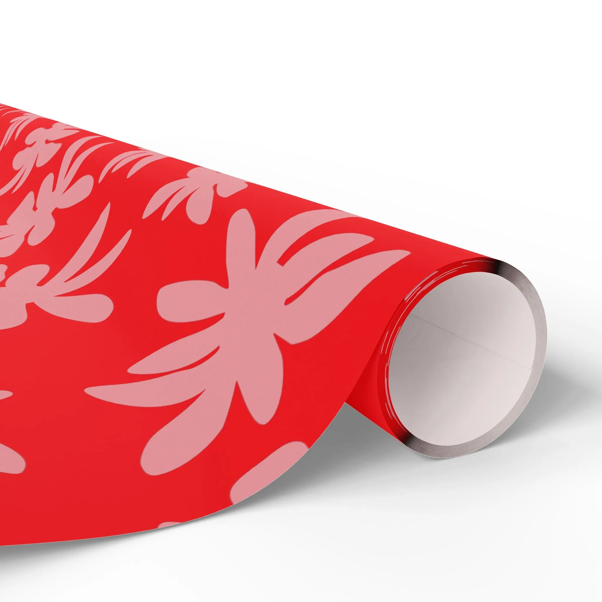 Pink & Red Fleur Wrapping Paper for Gifts