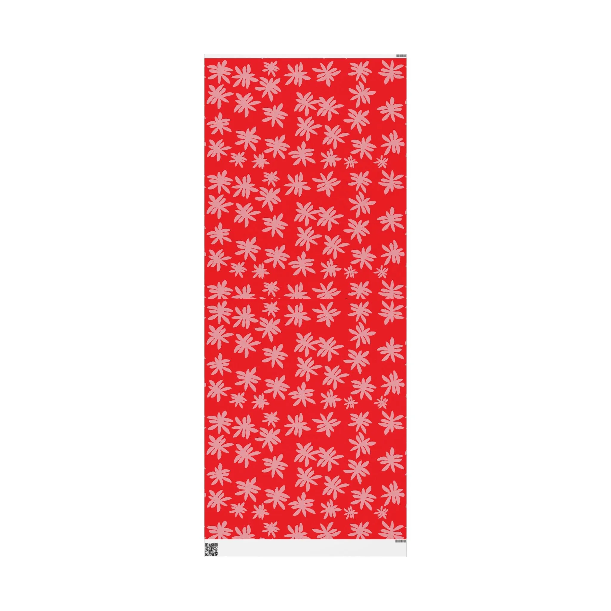 Pink & Red Fleur Wrapping Paper for Gifts