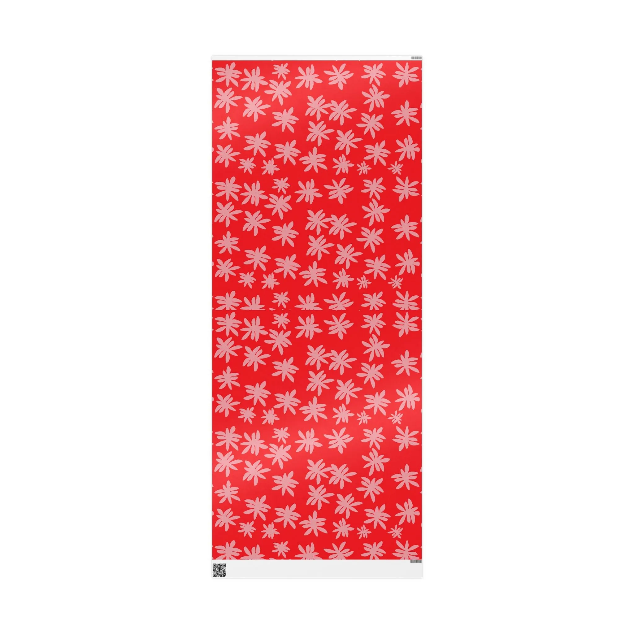 Pink & Red Fleur Wrapping Paper for Gifts